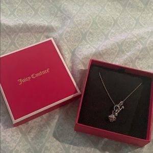 Juicy Couture Pave Pyramid Necklace